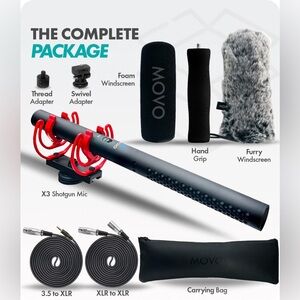 NWT Movo X3-II Supercardioid Condenser Microphone